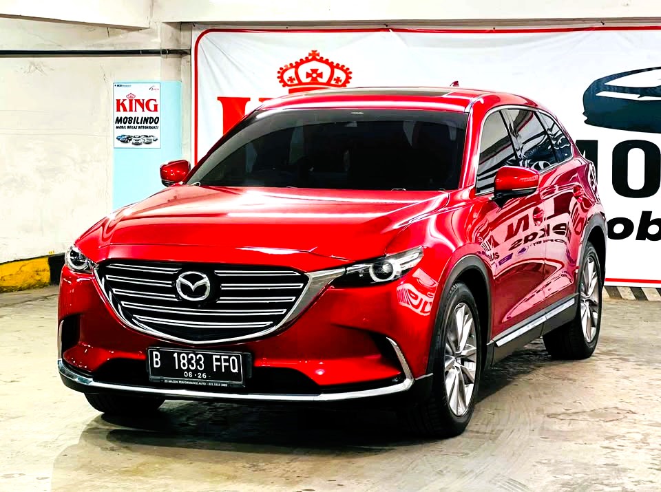 Dijual Mazda CX9 2.5 AT 2020 Merah. Mulus Istimewa.